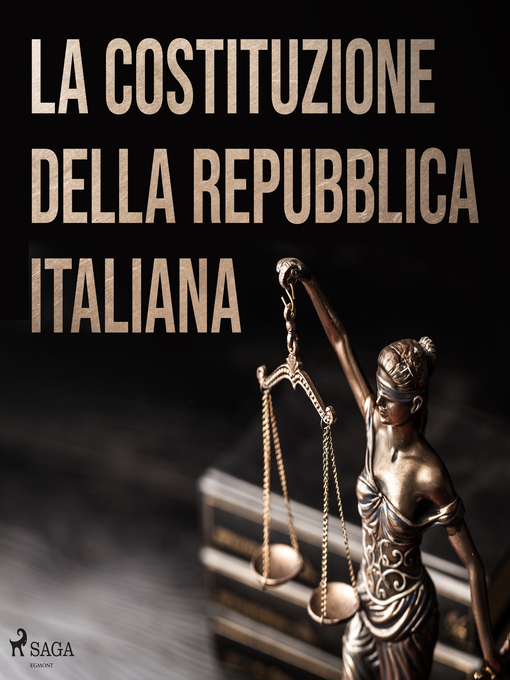 Title details for La costituzione della Repubblica Italiana by Anonimo - Available